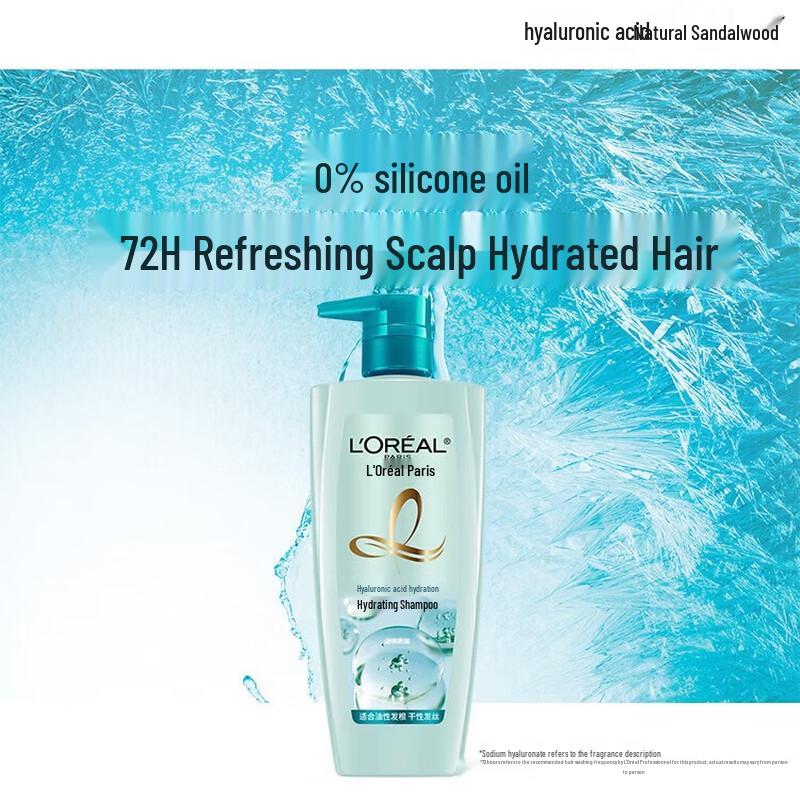 L'Oréal Hyaluronic Acid Hydrating Silicone-Free Shampoo