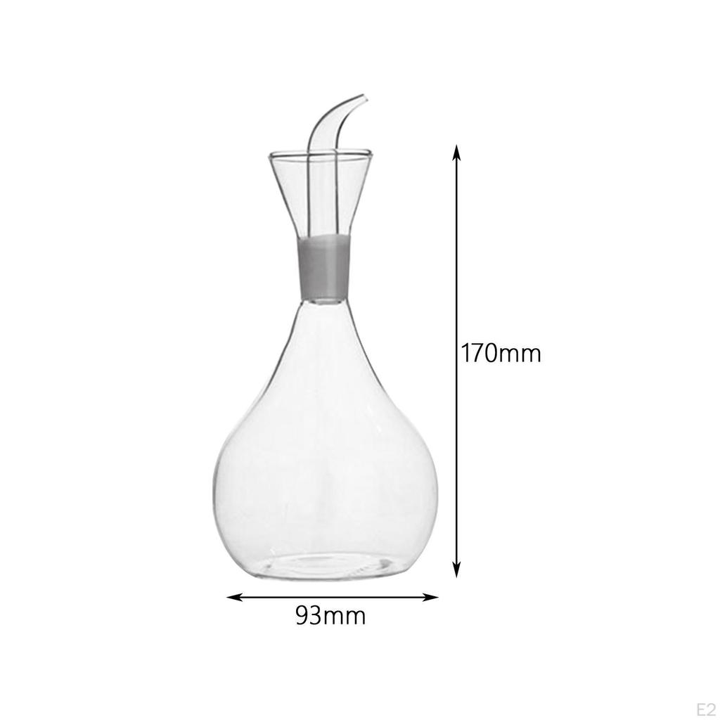 Elegant Glass Oil Dispenser for Kitchen And Dining