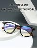 New Vintage Imitation Wood Reading Glasses Men Presbyopic Spectacles Frames Women Anti Blue Light Lens Eyeglasses 0to+3.0