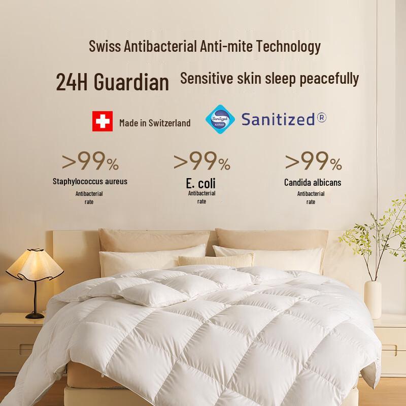 Jingdong Zhizao 90% White Duck Down Duvet