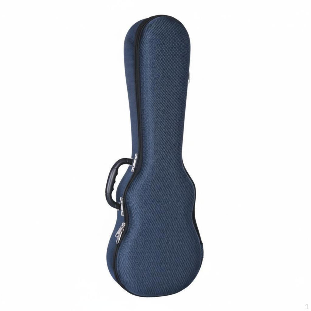 Ukulele Case Padded Lightweight Soft Interior Musical Instrument Accessory for Travel,