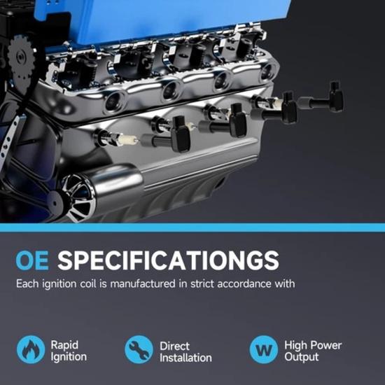 Ignition Coil & Iridium Spark Plug UF247 For 2000-08 Toyota Corolla Celica 1.8L