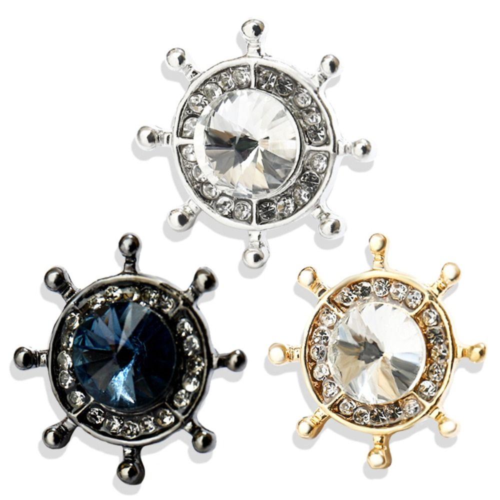 

Zinc Zinc Alloy Rudder Collar Brooch Crystal Fashion Activity Gifts