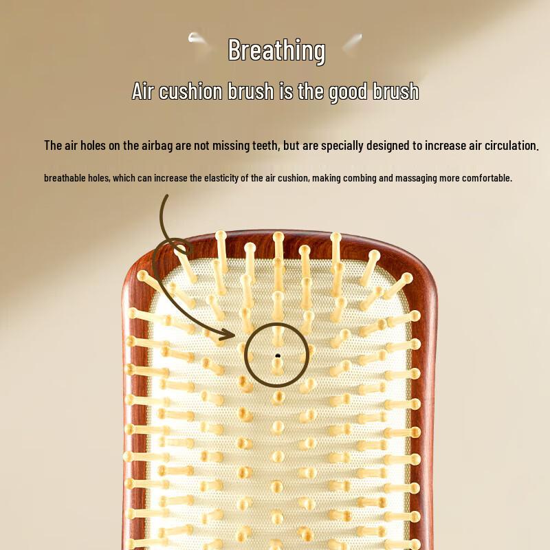 Tan Mujiang Airbag Hairbrush