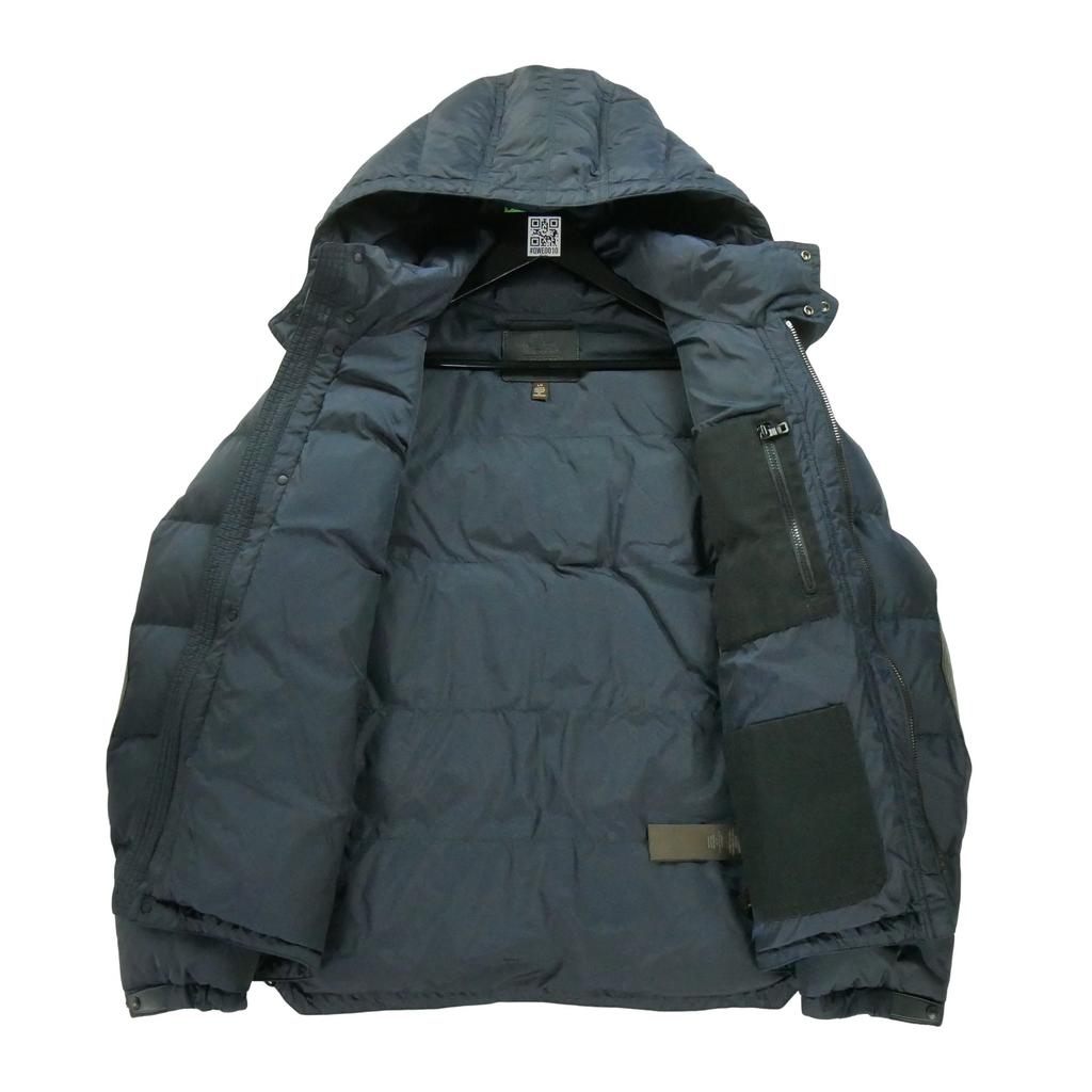 Men's 2 In 1 Navy Down Jacket