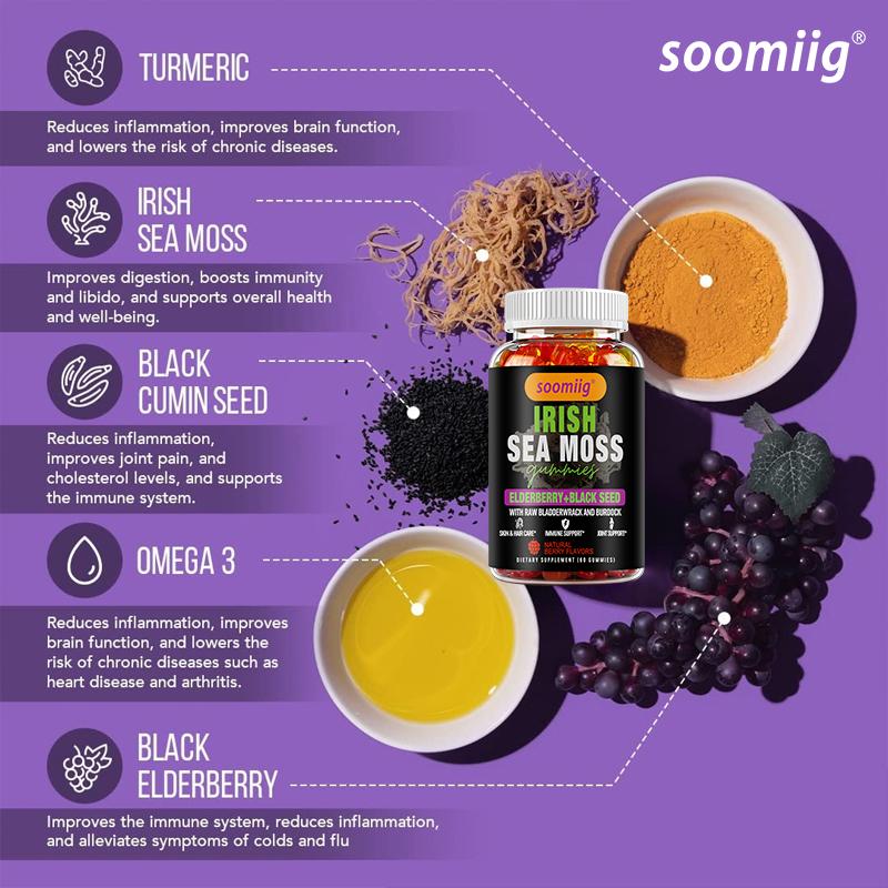 Alghe, Quercetina, Omega 3 60 Capsule Integratore Alimentare