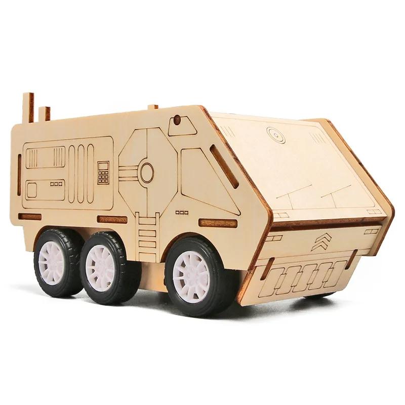 

Физика Технология Гаджет Дети Научные Игрушки Электрический Броневик Развивающие Игрушки для Детей DIY Craft G86