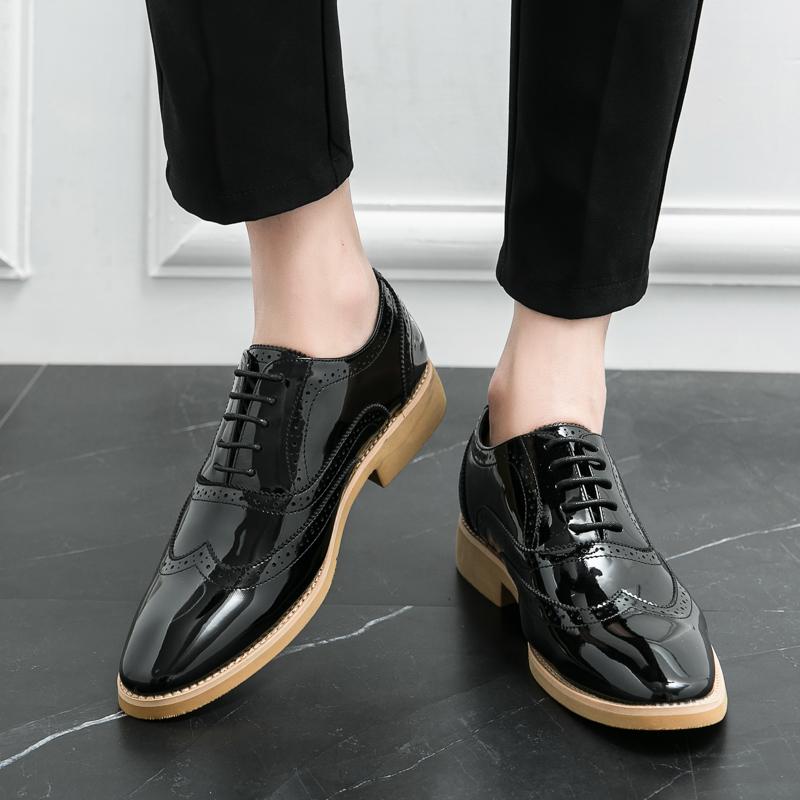 Men's Formal Leather Shoes Fashion Designer Style Leisure Business Party Daily Office Outdoor Plus Size Wedding Men's Shoes