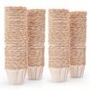 Coffee Filter Cups, 50 Pack Disposable Natural Wood Color