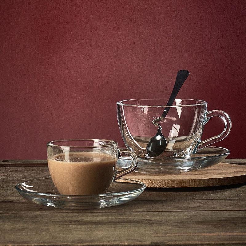 Lead-Free Heat-Resistant Glass Tea & Espresso Cup