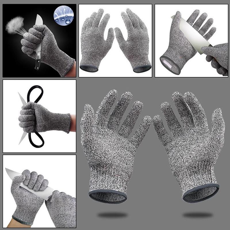 Grade 5 Anti-cutting Gloves Glass Factory Kitchen Fishing Special Glass Anti-scratch Anti-knife Cut Anti-stabbing Gloves
