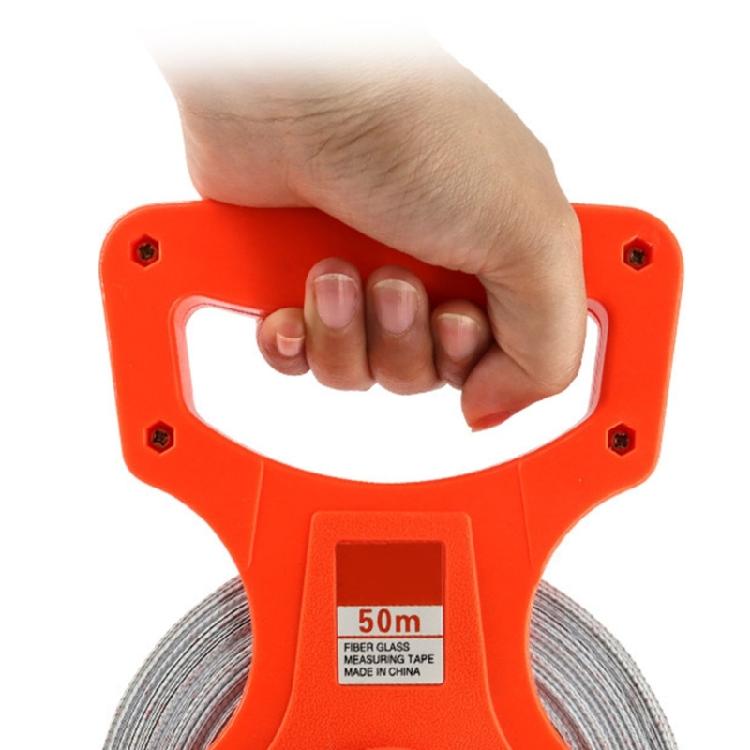 Open Reel Tape Measure Ruler Measuring Ruler Open Reel Fiberglass Measure Tape Retractable Tape Measure