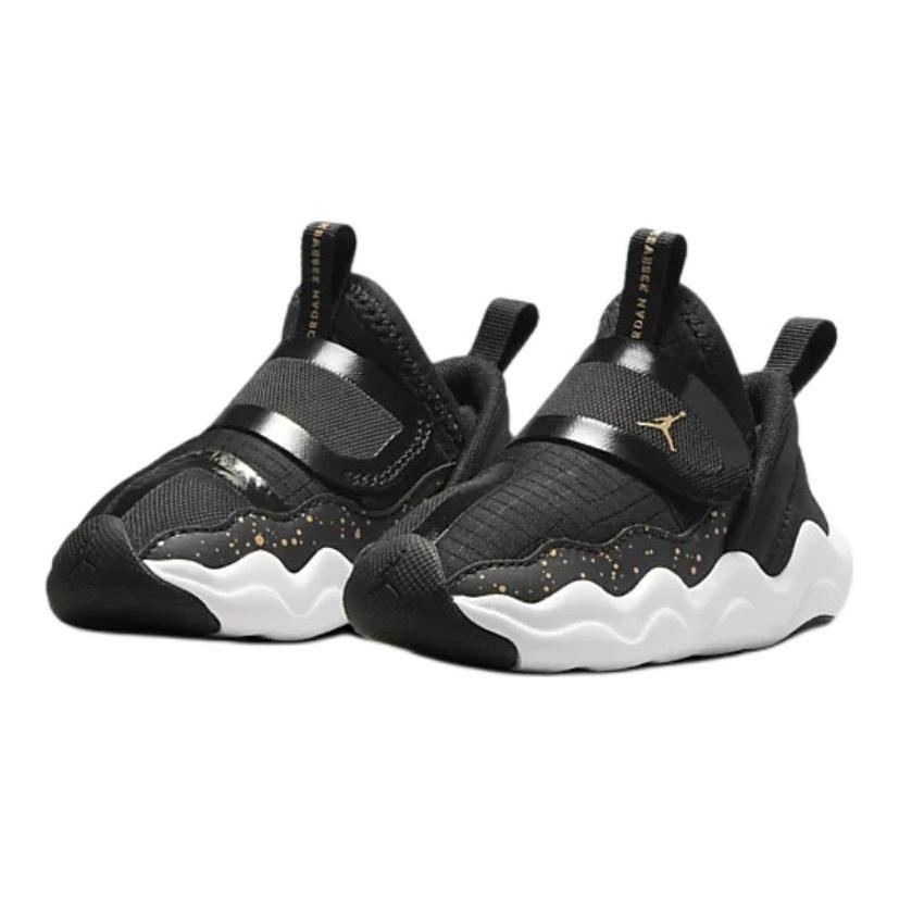 Adidași pentru bebeluși Air Jordan 23/7 TD Negru Auriu Metalic Alb DQ9294-017