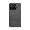 KEYSION Luxury Retro PU Leather Phone Case for Xiaomi 17T Pro 5G Soft Silicone+PC Shockproof Phone Back Cover for Xiaomi 17T