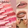 Monochromer drehbarer Lipliner, Lippenstiftstift, Make-up, nicht leicht zu entfärben, langanhaltender wasserfester matter Konturen-Lipliner