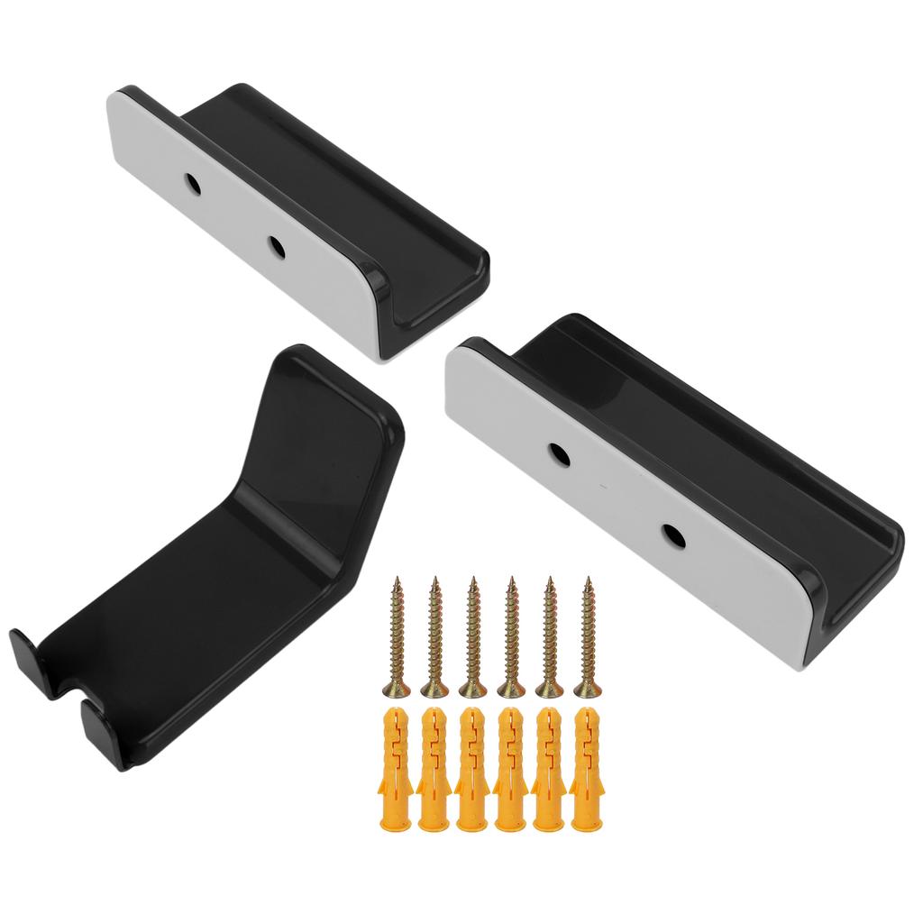 Mountain Road Bike Wall Holder Scratches Resistance Bicycle Pedal Wall Mounted Storage HangerBlack