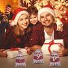 Weihnachts-Adventskalender Jutesack Kordelzug Countdown-Beutel Für DIY Süßigkeiten Geschenk Partygeschenk Kinder Erwachsene