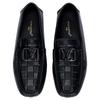 LOUIS VUITTON Monte Carlo Moccasin Shoes 'Black Plaid Top' 1ABFVC