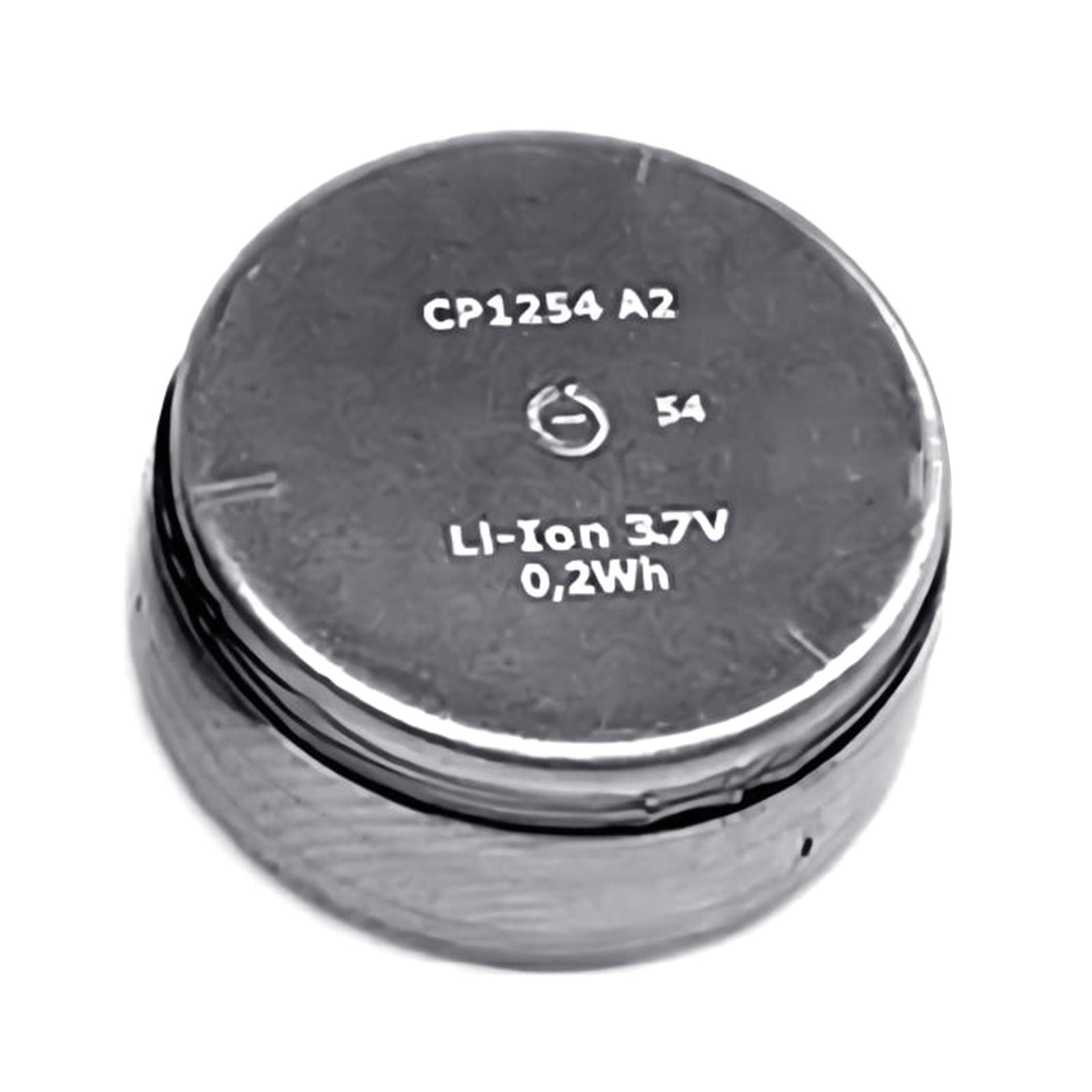 

Стандартные аккумуляторы для наушников CP1254 3,7 В 60 мАч емкость перезаряжаемые литиевые батарейки таблеточного типа стабильная совместимость 1