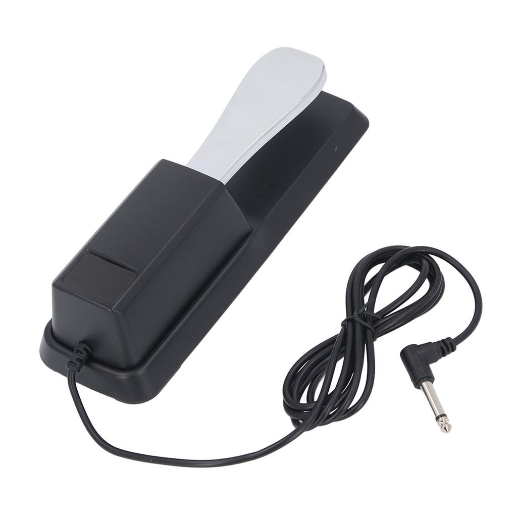 Sustain-Pedal für elektronische Tastatur, Klavier, Ersatzzubehör mit Polaritätsschalter für MIDI-Synthesizer