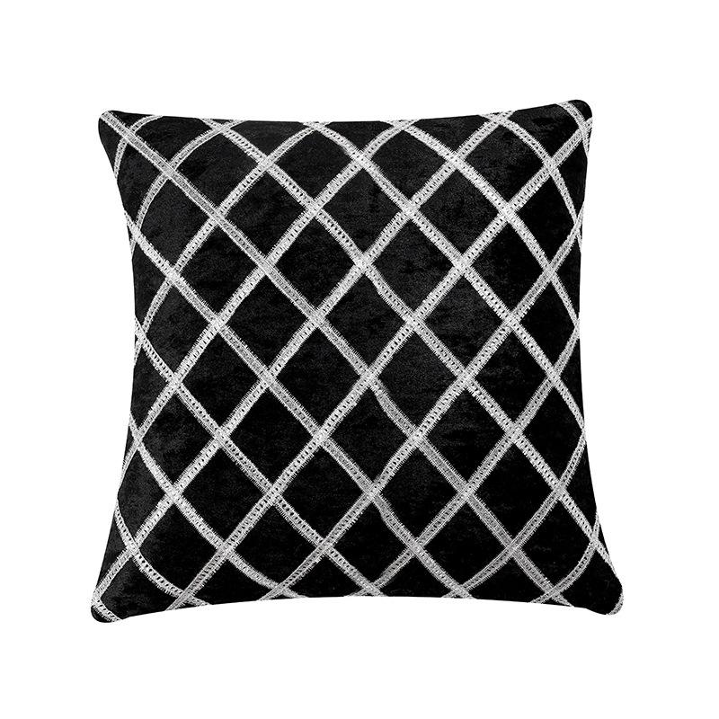 

Новая подушка из золотой бархатной ленты с вышивкой, декоративная наволочка для дивана в гостиной 45 * 45 (excluding core)