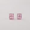 Rare Morganite Gemstone 925 Sterling Silver Jewelry Handmade Designer Stud Earrings 0.4" For Wedding Gift EE-179-6