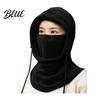 Cold Weather Gear Accessories Headgear Men Fall Hat Women Hooded Scarf Winter Riding Solid Color