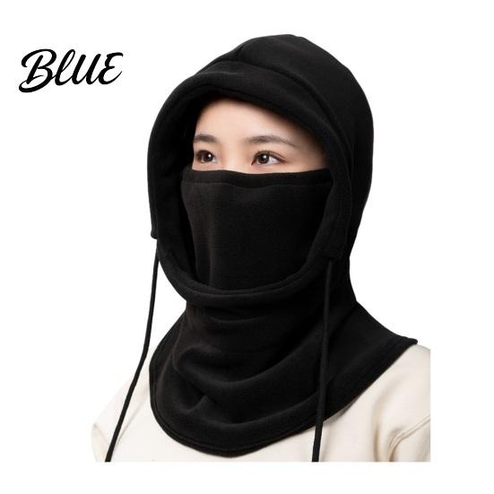 Cold Weather Gear Accessories Headgear Men Fall Hat Women Hooded Scarf Winter Riding Solid Color