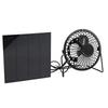 Solar Panel Fan 3W 6V Polycrystalline Silicon USB Ultra Quiet Safe Solar Powered Fan for Home Travel Fishing