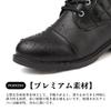 Bequeme Kurze Plateau Motorrad Wasserdichte Knöchel Lederstiefel für Damen [todaysunny] Damenstiefel, Stiefel, Schnürung High-Top Schwarz, Mode,