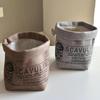 Nordic Cotton and Linen Art Storage Small Box Sundries Sundries Snacks Finishing Boxes Cloth Flower Pots Home Garden Supplies