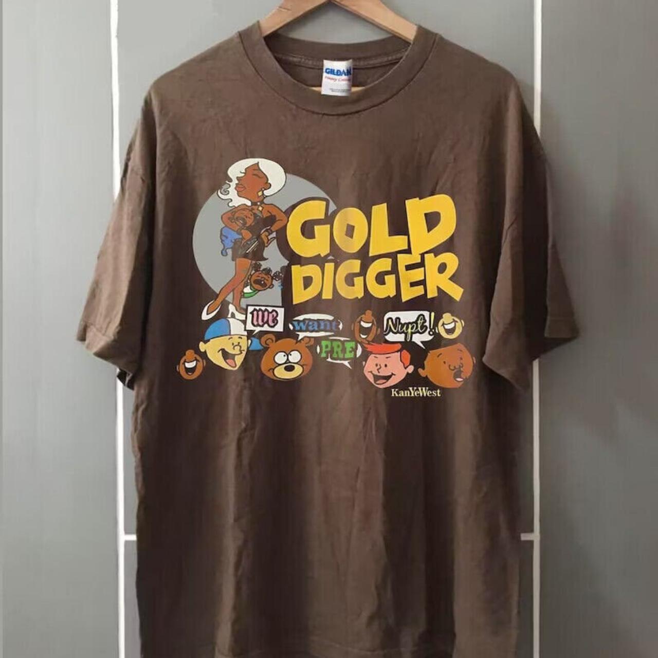 Kanye West The College Dropout Vintage Rap Unisex Tshirt Reprint S-5XL KH6540 M