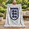 England National Football Team Blanket Flannel Blanket Soft Cozy Plush Throw for Sofa Bed Lightweight Home Decoration Gifts for Christmas Various Holi