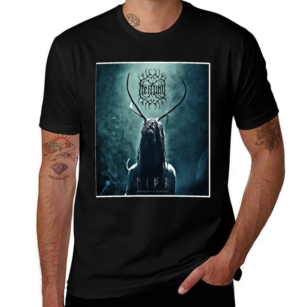 T-shirt Heilung T-shirt a maniche corte per festival