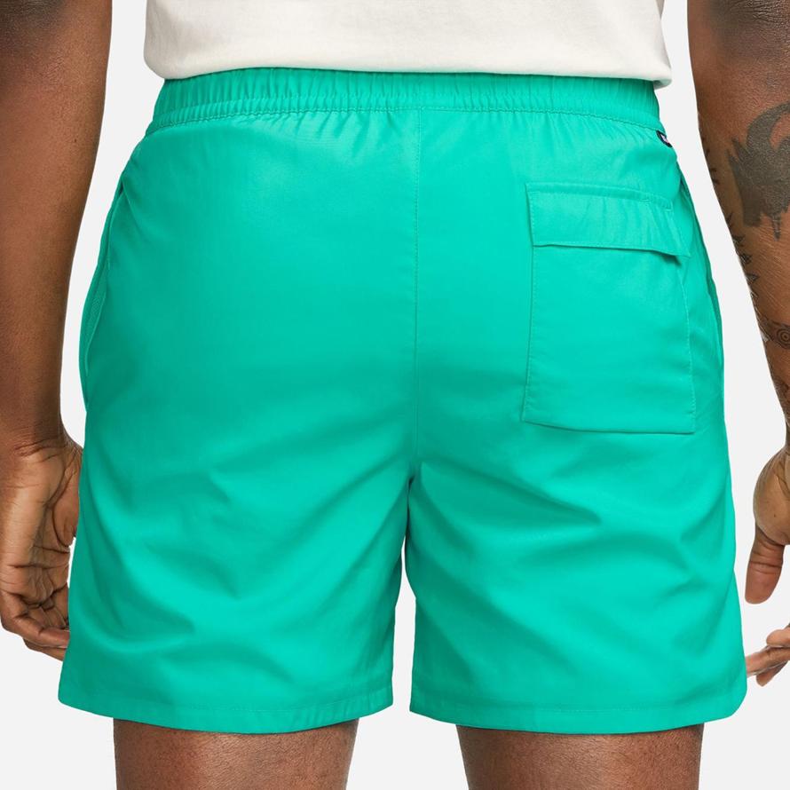 Nike Sport Essentials Solid Color Casual Shorts With Logo Drawstring Men Bottoms Green DM6829-335
