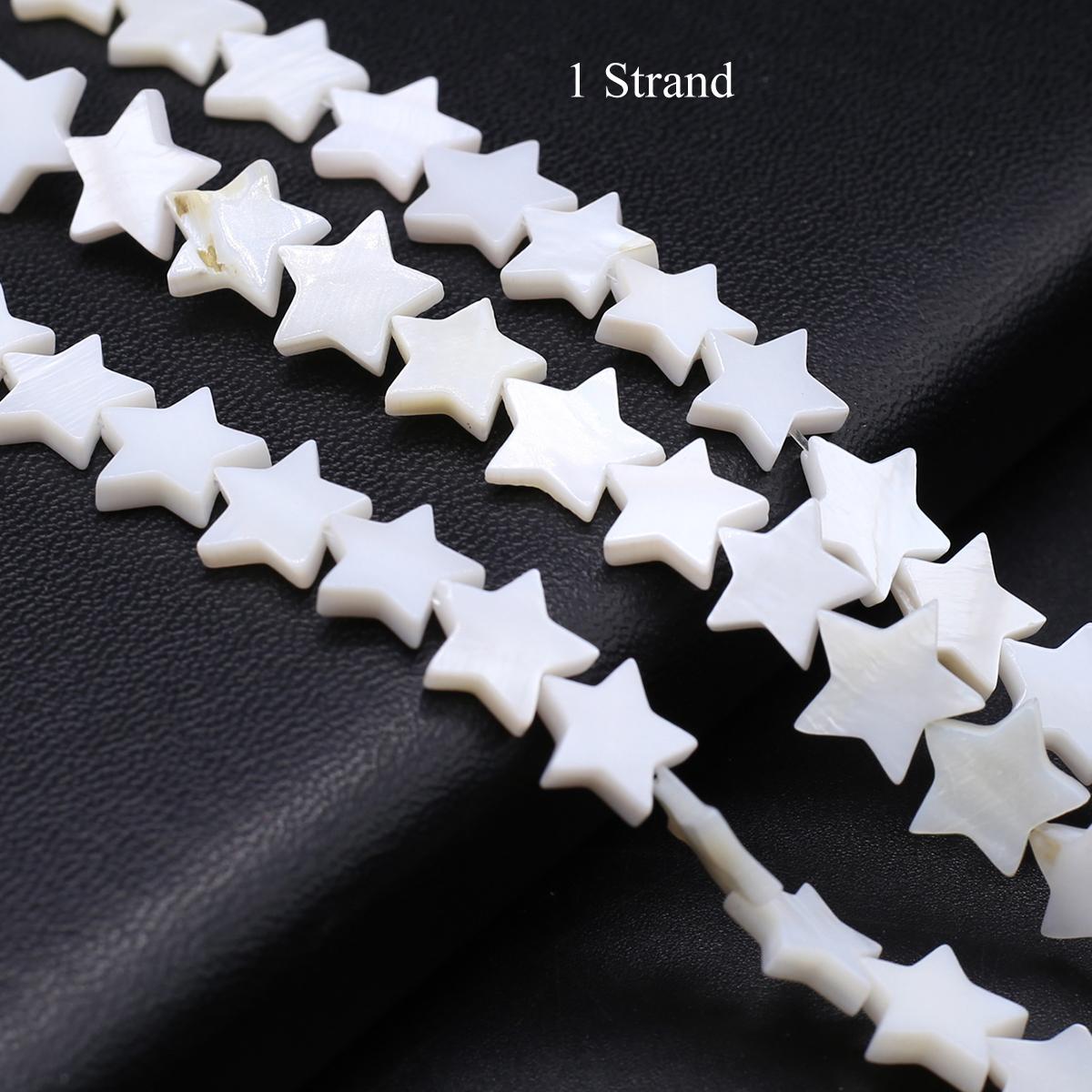 

1 нить, бусины-пентаграммы из натуральных пресноводных ракушек, изысканные уникальные бусины, свободные бусины-разделители ручной работы для изготовления ювелирных изделий своими руками, аксессуары для творчества 1Strand/12mm белый
