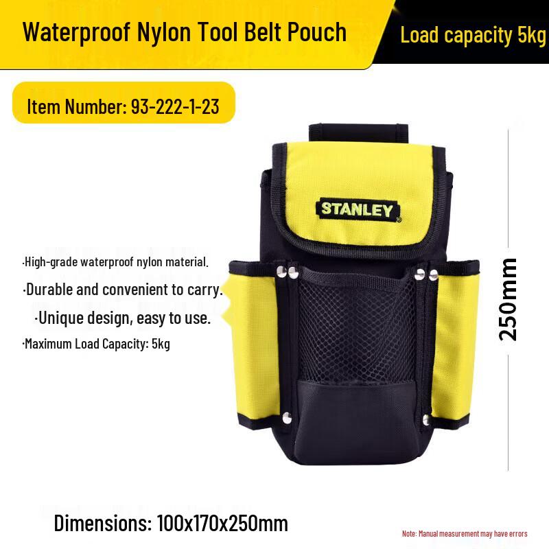 STANLEY Heavy Duty Waterproof Tool Waist Pouch