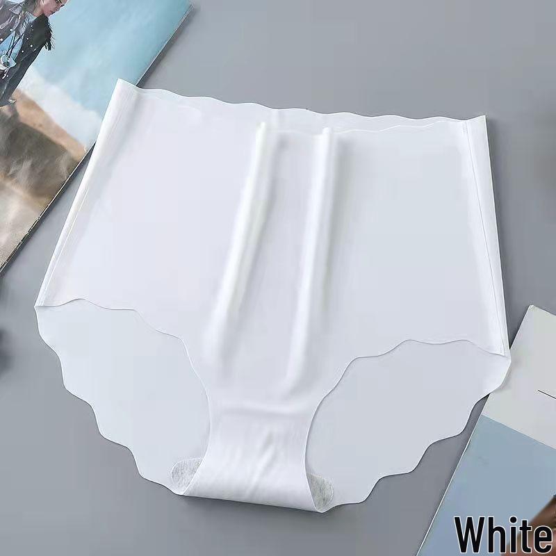 2025 Seamless Ice Silk Women's Yoga Shorts with Pure Cotton Crotch - No Wedgie, Comfortable Fit