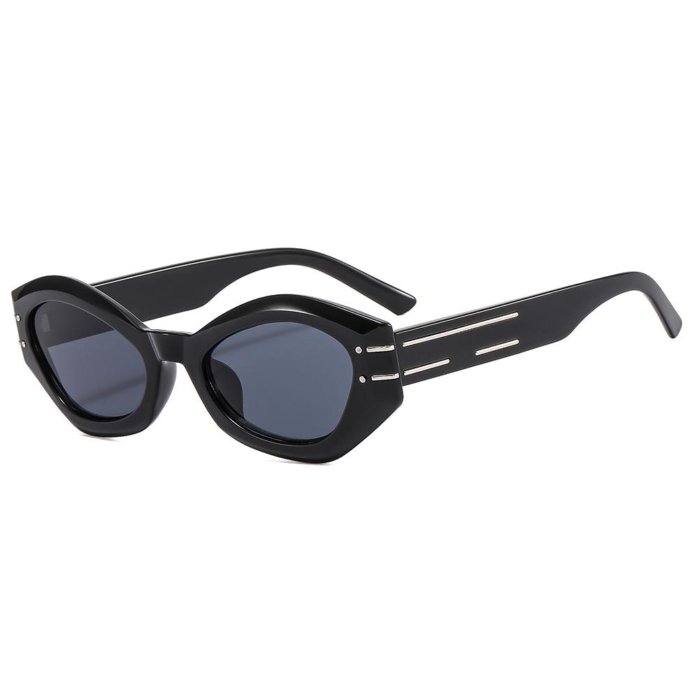 Superhot Eyewear 21611 Fashion 2023 Retro Irregular Cat Eye Women Oval Sunglasses