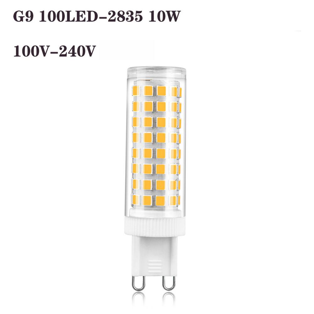 10W G9 100-240V LED Bulb LED Light-Emitting Floodlight On-flicker Ceramic Energy-saving Lamp Household Corn Bulb