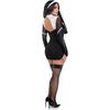 Halloween Nun Costume Women Role Play Party Outfit Sexy Cosplay Uniform Set