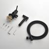 Portable Bidet Sprayer Set Black Bidet faucet Stainless Steel Toilet Faucet Hot Cold Water Mixer Bathroom Shower Head