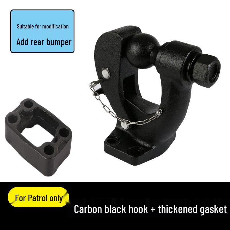 Nissan Patrol Y62 Trailer Hitch & Y61 Stainless Steel Quick Release Towing Hook