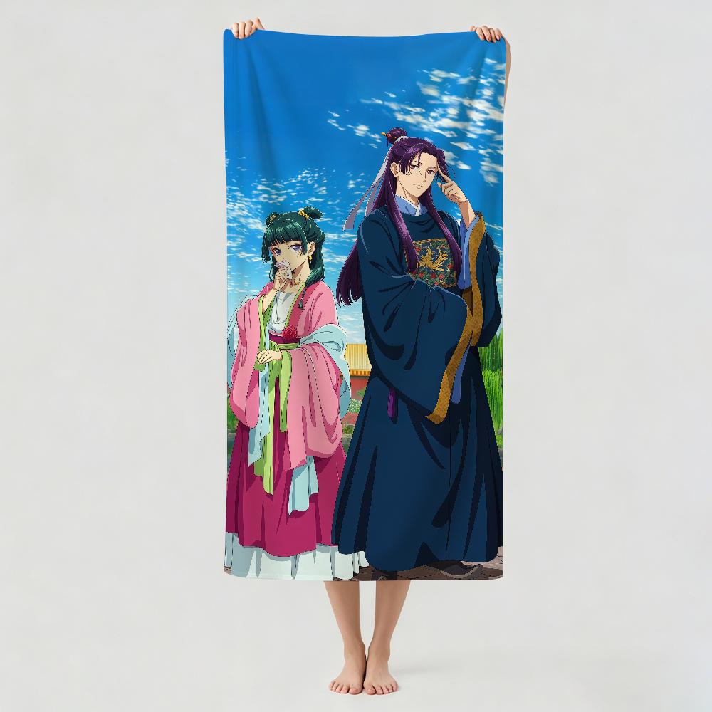 Das A-Apothecary D-Diaries Anime Handtuch Trocknendes Badetuch Anwendbar für Leichtes Schwimmen Camping Yoga Strand Aus