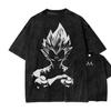 Dragon Ball Anime Lover Washed T-shirt Year round clothing high quality personality Clothes Plus Size Unisex New Model Couples tee