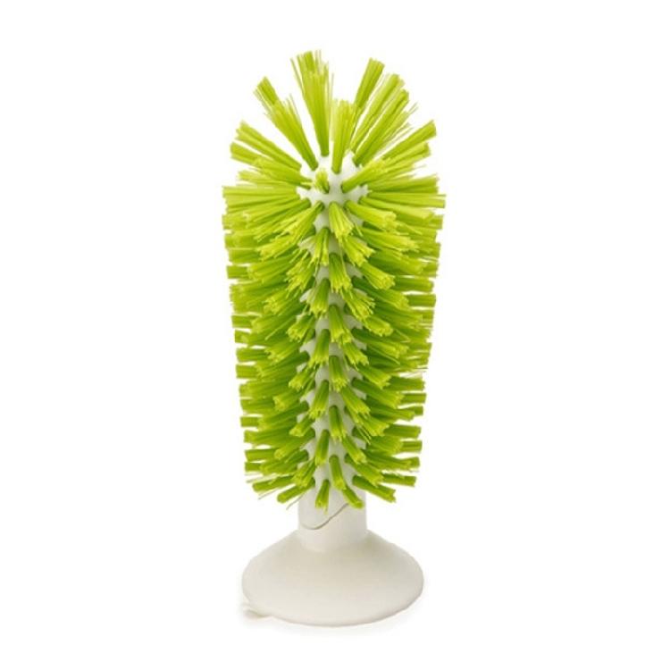 Kitchen Vertical Suction Cup Sink Cup Brush Glass Cleaning Scrub Tool Kitchen Bottle Cleaning Washing Brush