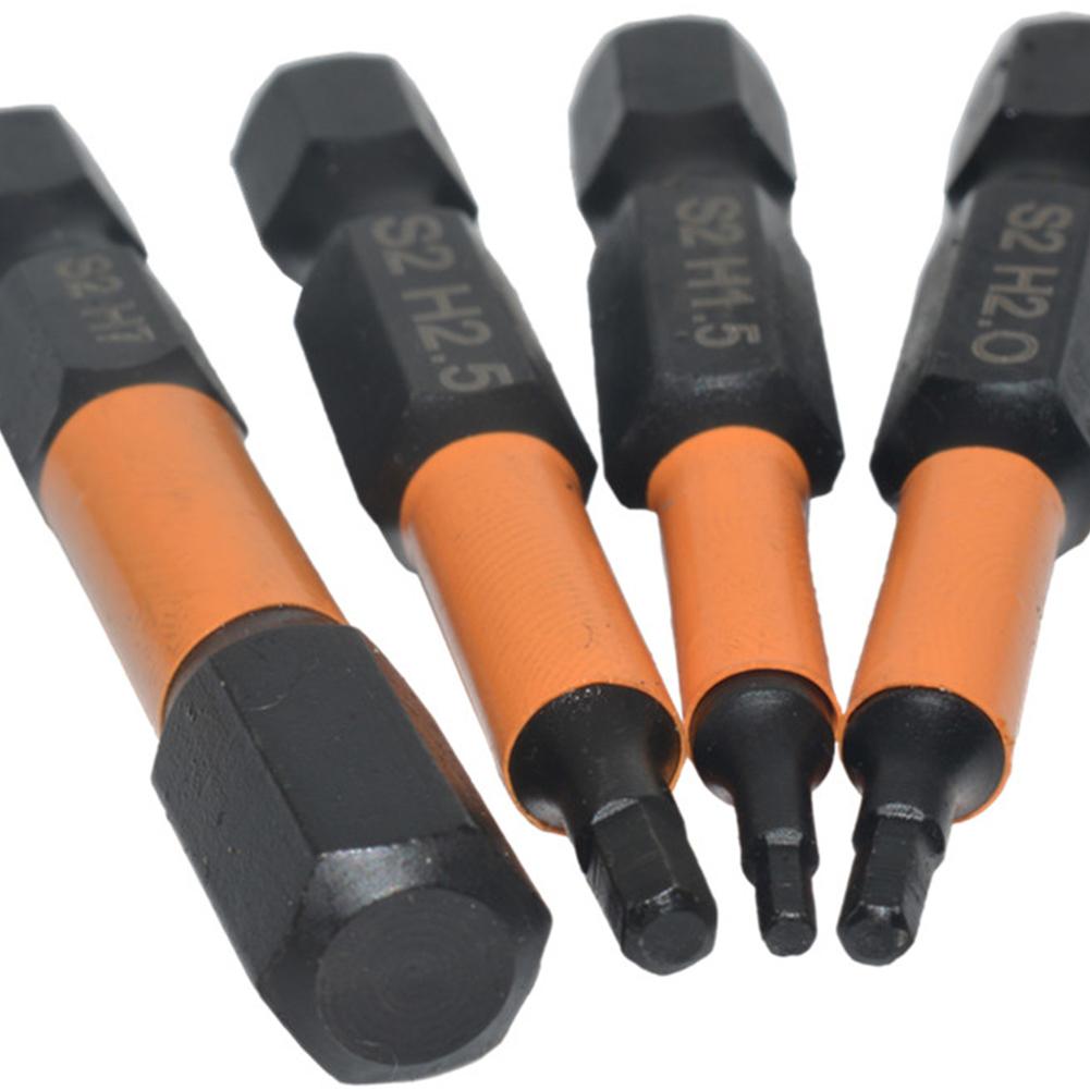 10/20-teiliges Inbusschlüssel-Bohrer-Set aus S2-Stahl, 1/4-Zoll-Sechskantschaft, Sechskant-Bit-Set, 2 Zoll langes Inbusschlüssel-Bohrer-Set, magnetische Sechskant-Bits