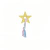Rubber Star Shape Dog Toy with Rope for Teething and Interactive Play
