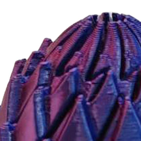 3D Printed Twisting Egg Toy Stress Relief Spiral Egg Toy Articulated Rotating Egg Fidget Spinner Desk Toy Easter Basket Stuffers Party
