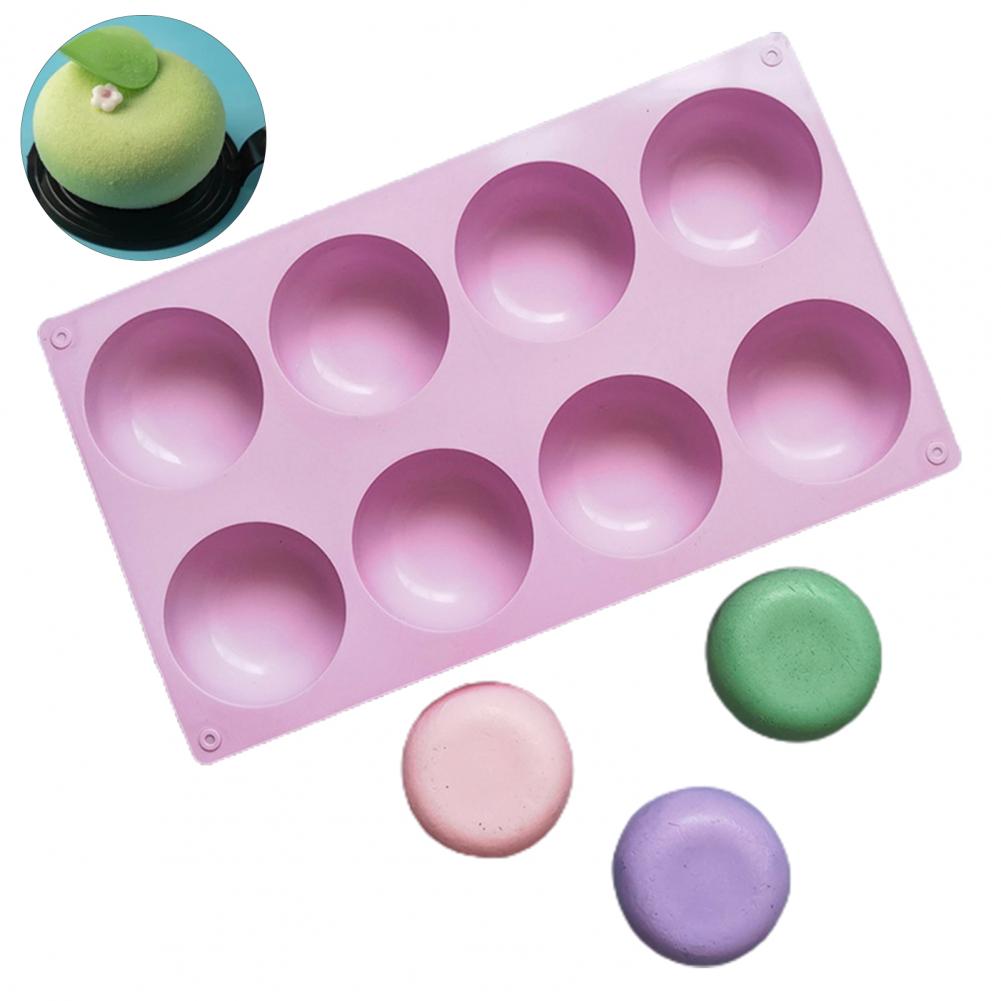 Fondantform Leichte Reinigung Lutscherform Ofenfest DIY Backen Praktische Fondant-Silikonform Seifenkerzenform